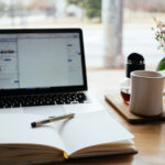 pen, notebook & computer