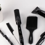 brushes, combs, blowdryer & curling irons